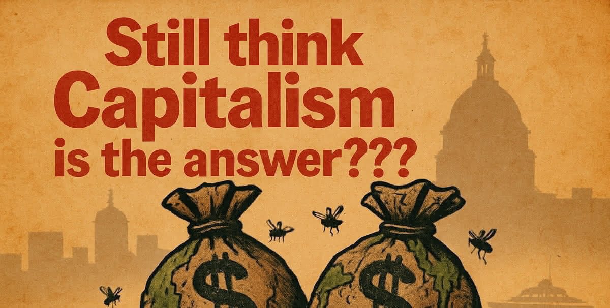 Still think capitalism is the answer???