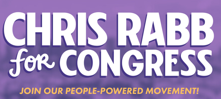Chris Rabb for Congress.