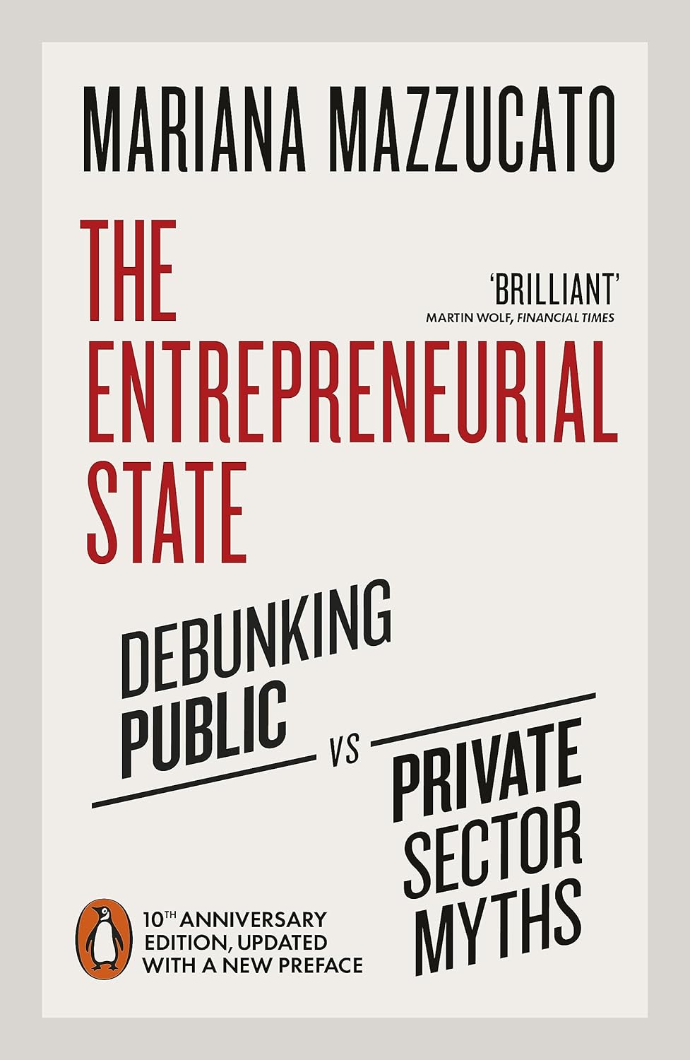 The Entrepreneurial State cover