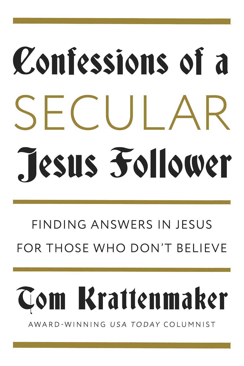 Confessions of a Secular Jesus Follower cover